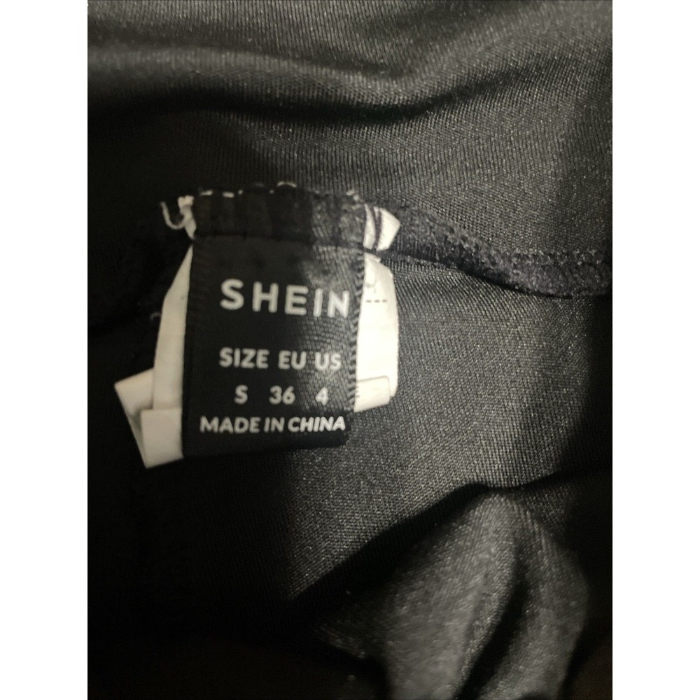 SHEIN‎ Small Black Leggings - Picture 3 of 4